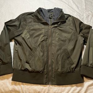 Torrid hooded bomber jacket size 0